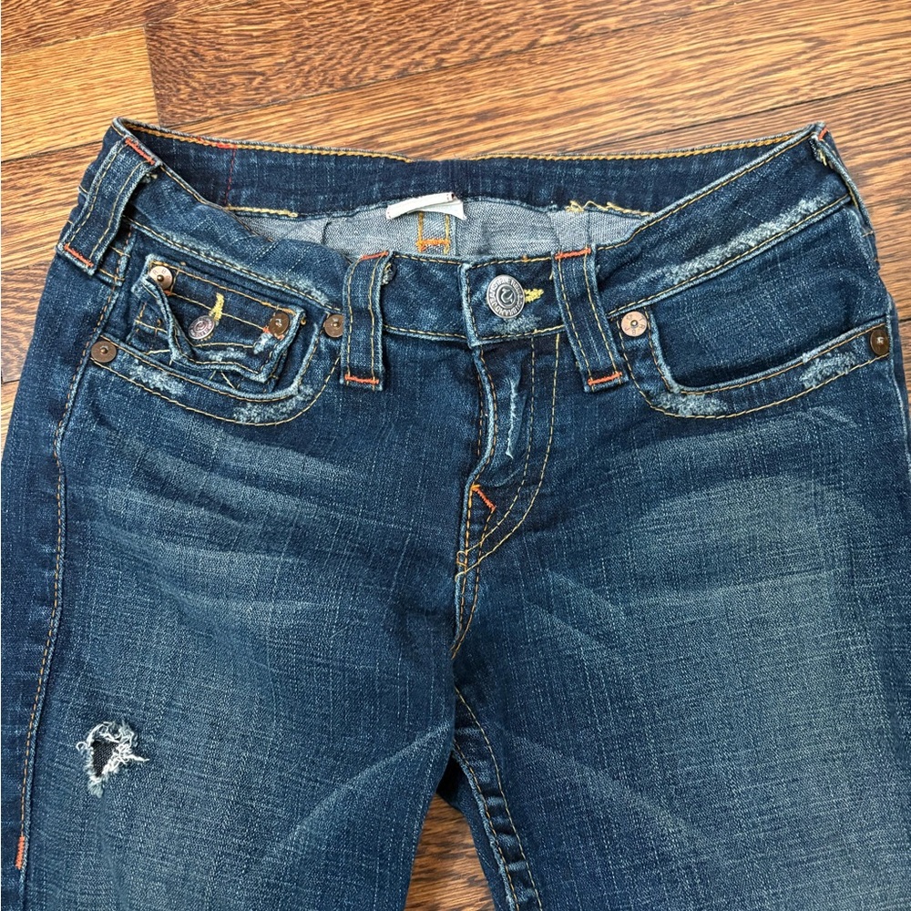 True Religion Dark Blue Skinny Jeans